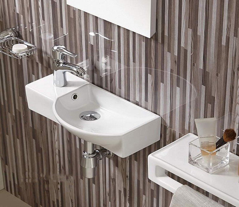 Раковина CeramaLux  7947BR 450*240 мм (белый)