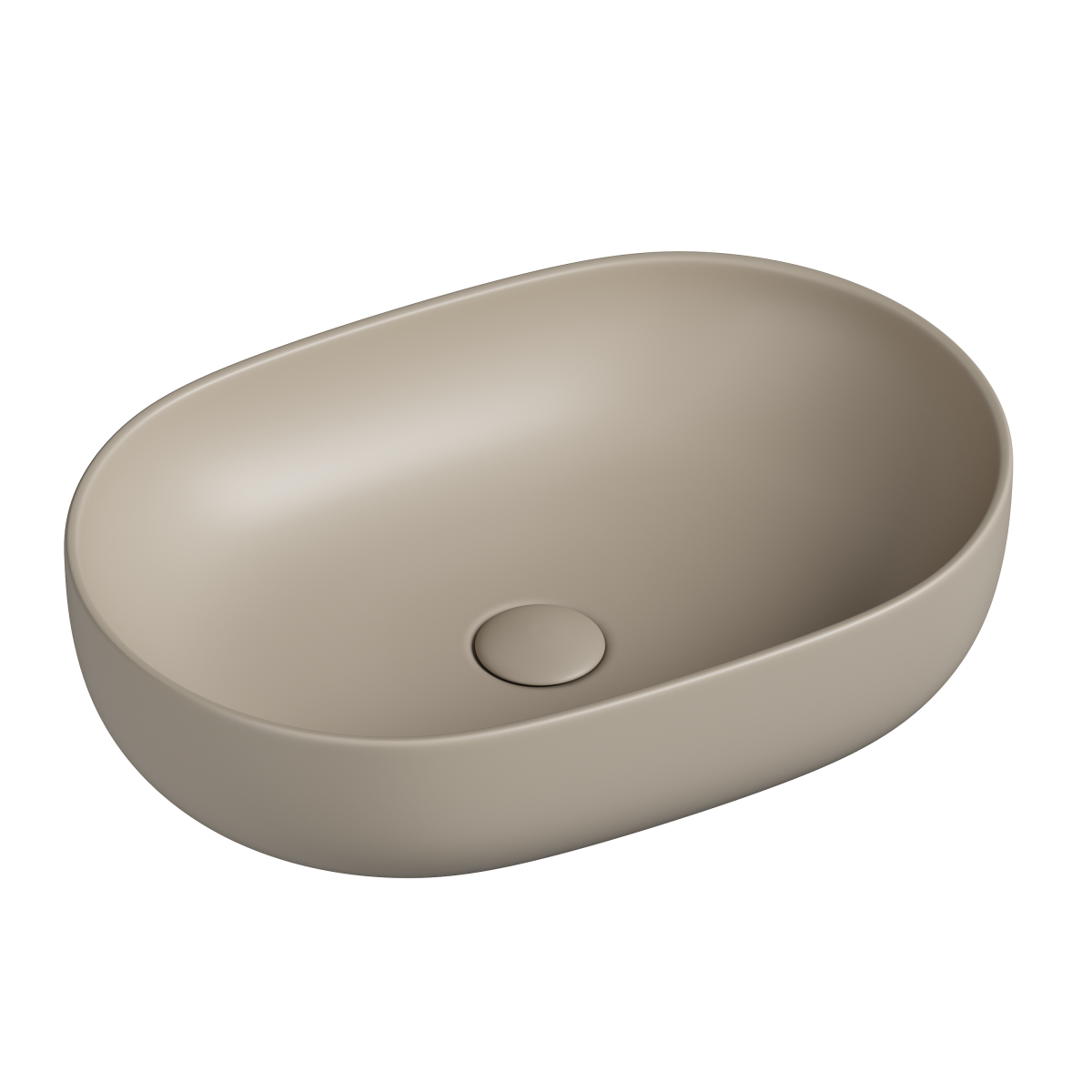 Раковина Ceramica Nova Element CN6047MC 600*415 мм (капучино матовый)