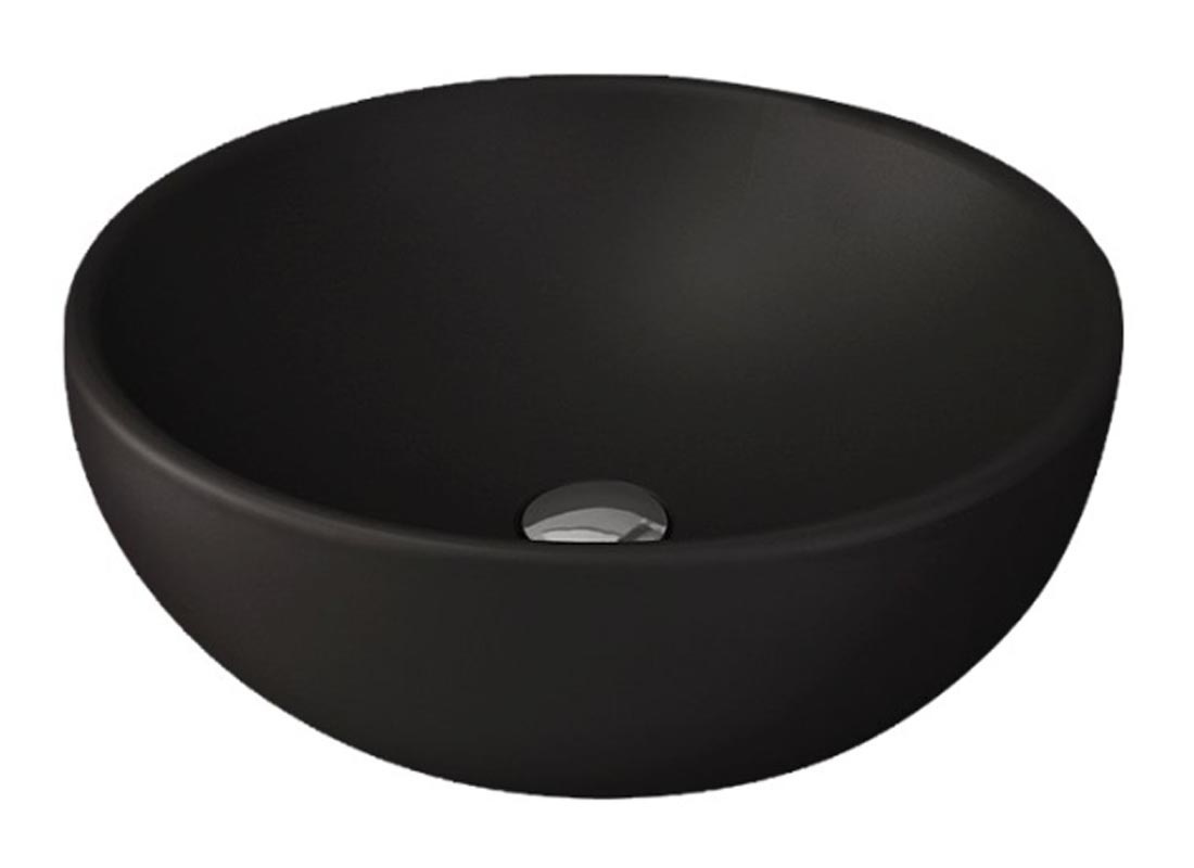 Раковина накладная Bocchi Roma 1119-004-0125 450*450 мм (черный матовый)