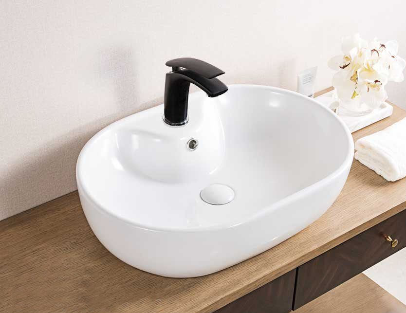 Раковина Gid N9163 590*410 мм (белый)