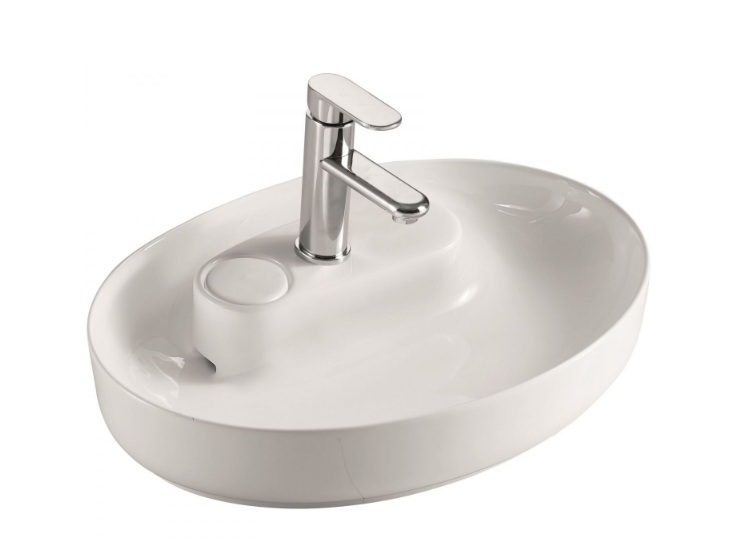 Раковина Art&Max AM3570-C 550*400 мм (белый)