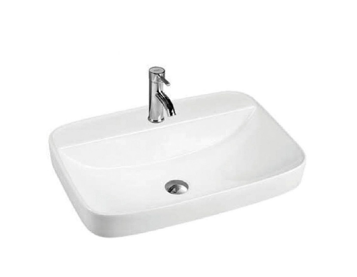 Раковина Art&Max AM6400 595*400 мм (белый)