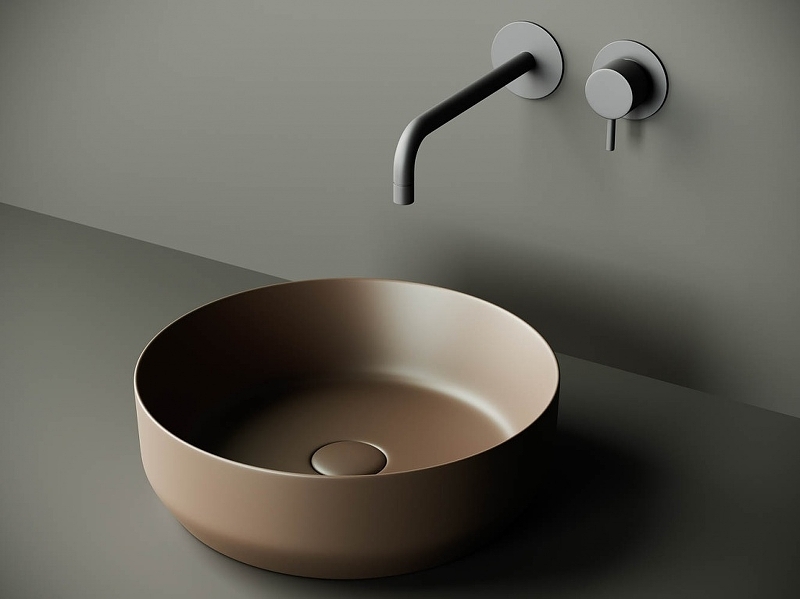 Раковина Ceramica Nova Element CN6022MDB 390*390 мм (темно-коричневый матовый)