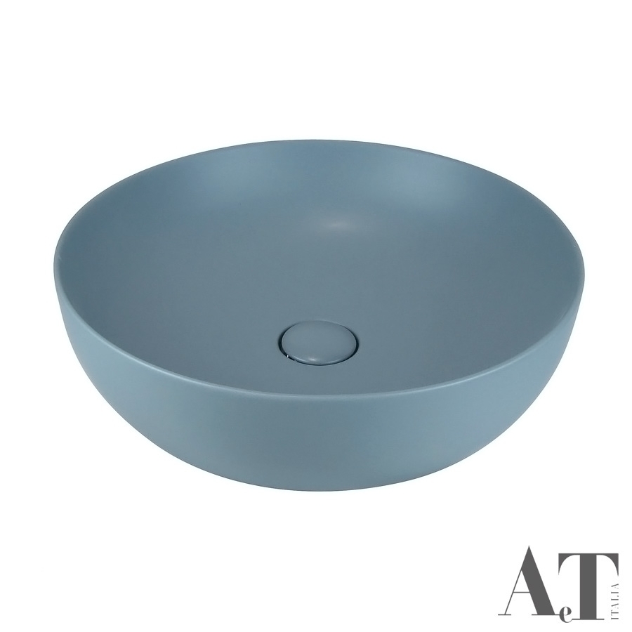 Раковина-чаша AeT Elite Round L615T0R0V0141 450*450 мм (пастельно-синий матовый)