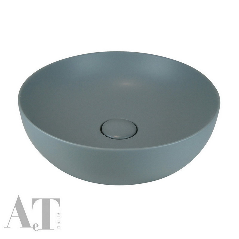 Раковина-чаша AeT Elite Round L615T0R0V0116 450*450 мм (серый матовый)