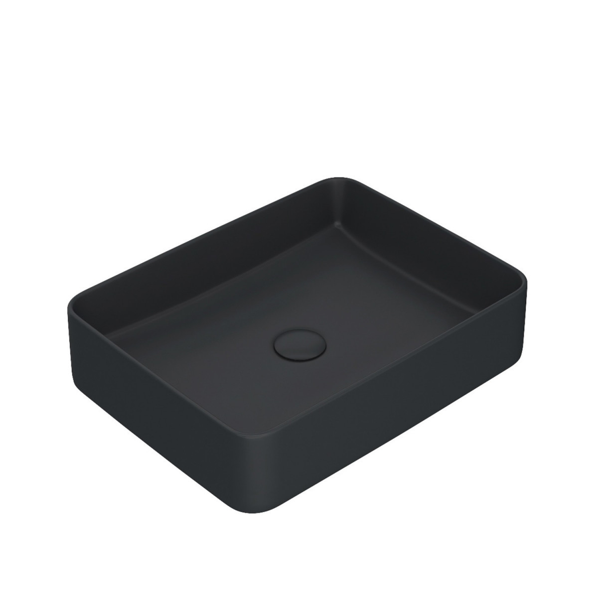 Раковина IDDIS Slide SLIBM02i27 470*360 мм (черный матовый)