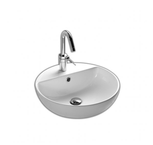 Раковина накладная Hatria HAPPY HOUR YXSJ01 470*470 мм (белый)