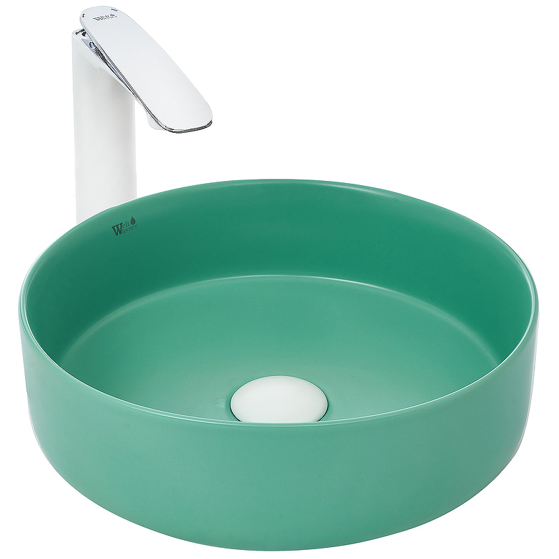 Раковина WeltWasser Elbach 3134 MG 10000004514 355*355 мм (бирюзовый матовый)