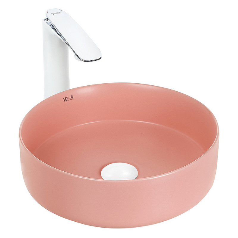Раковина WeltWasser Elbach 3134 MP 10000004515 355*355 мм (розовый матовый)