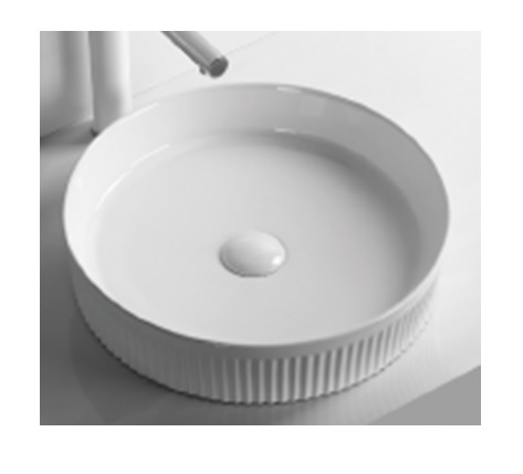 Раковина накладная Milleau Glace MU8010-GW 400*400 мм (белый)