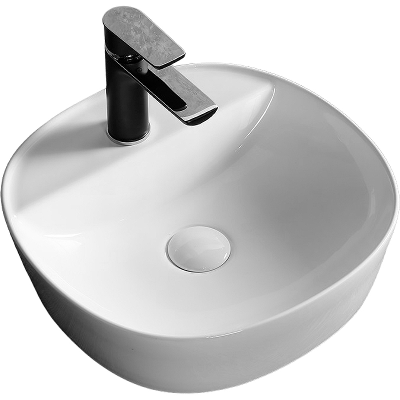 Раковина накладная Cerutti SPA CR0075 400*400 мм (белый)