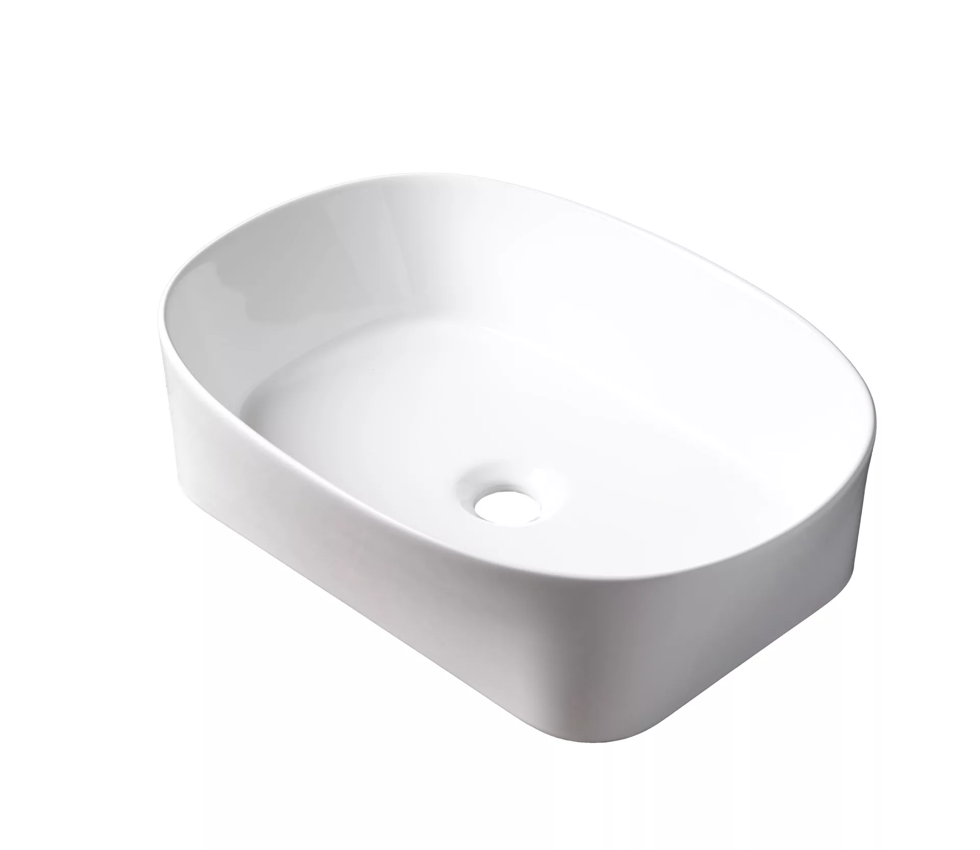 Раковина накладная Gid 51233 N9028 530*360 мм (белый)