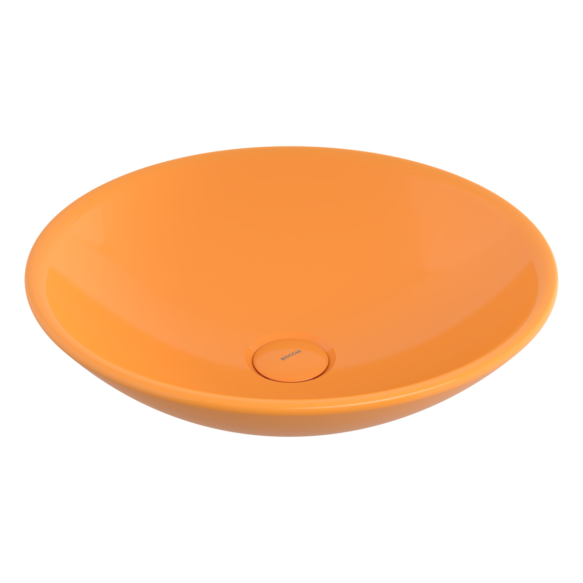 Раковина накладная Bocchi Lucca D400, H100 1120-021-0125 400*400 мм (желтый)