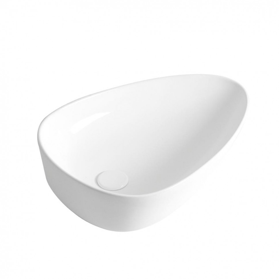 Раковина накладная CeramaLux N 7862-2 550*380 мм (белый)
