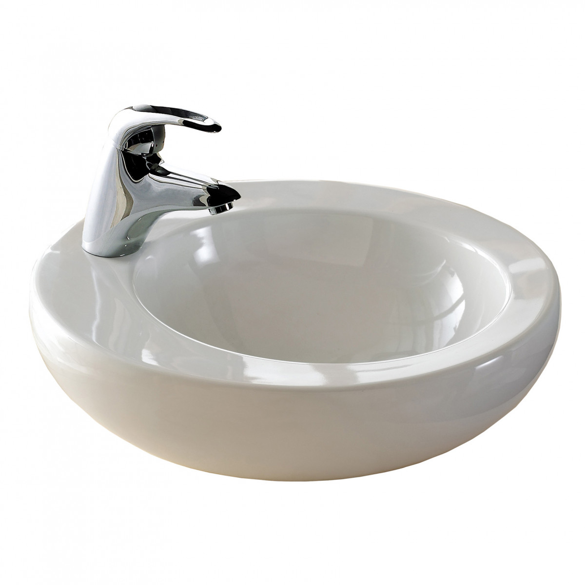 Раковина накладная BelBagno ARIA BB1053LW 500*500 мм (белый)