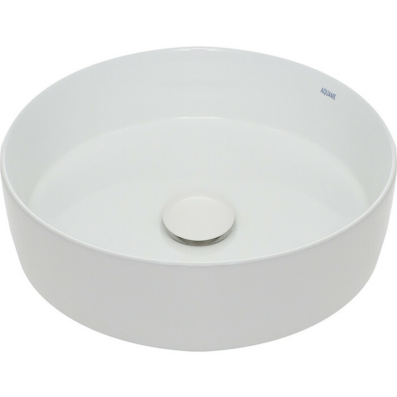 Раковина накладная AQUAme AQM5012 355*355 мм (белый)