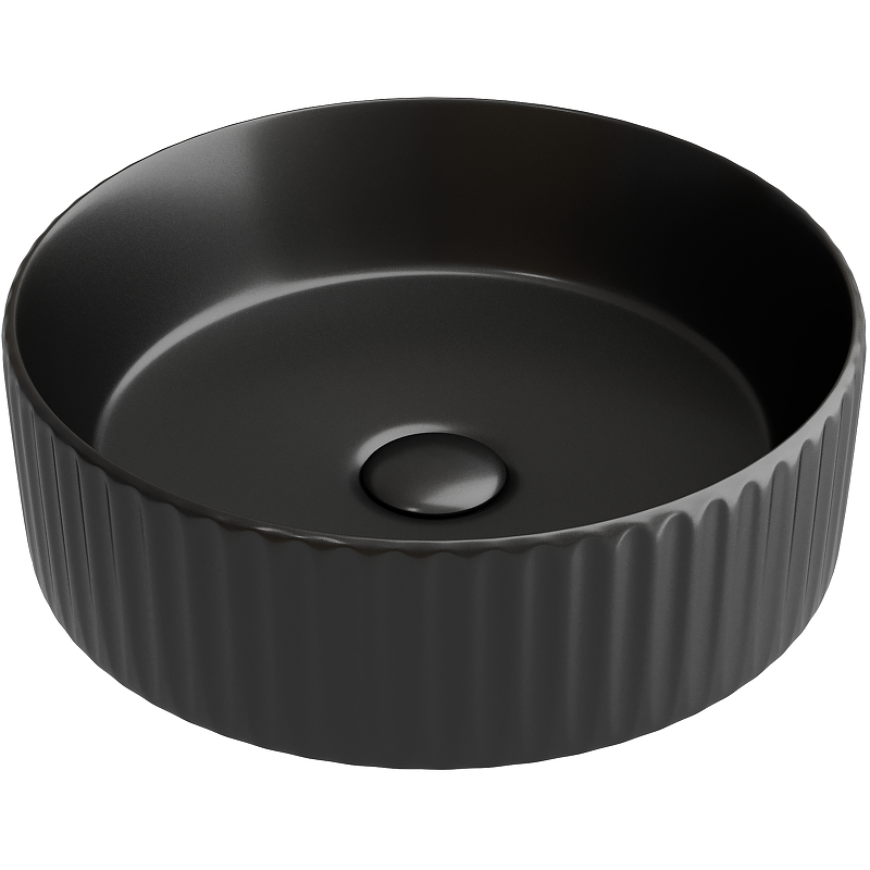 Раковина накладная Ceramica Nova Element CN6057MB 360*360 мм (чёрный матовый)