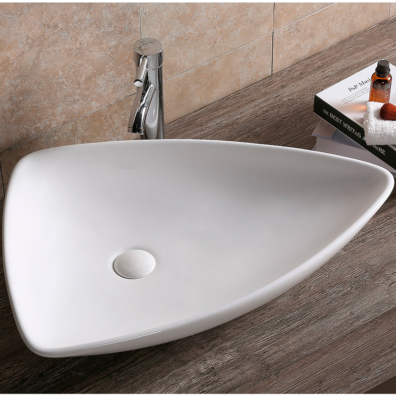 Раковина накладная Cerutti SPA CR7014 690*370 мм (белый)
