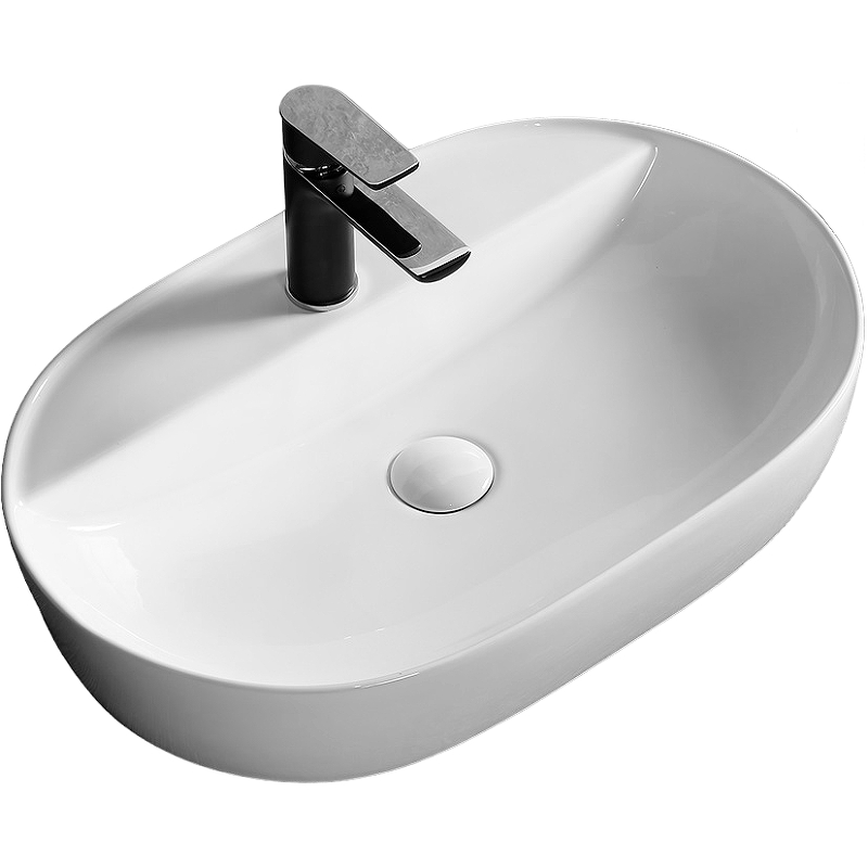 Раковина накладная Cerutti SPA CR0076 500*380 мм (белый)