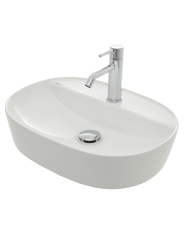 Раковина накладная AQUAme AQM5002 505*385 мм (белый)