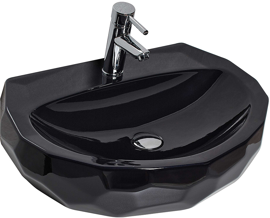 Раковина beWash Bekinger 87601106 600*450 мм (чёрный)