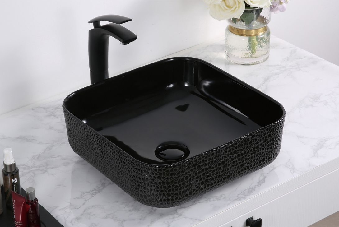 Раковина Gid D1303h004 385*385 мм (черный)