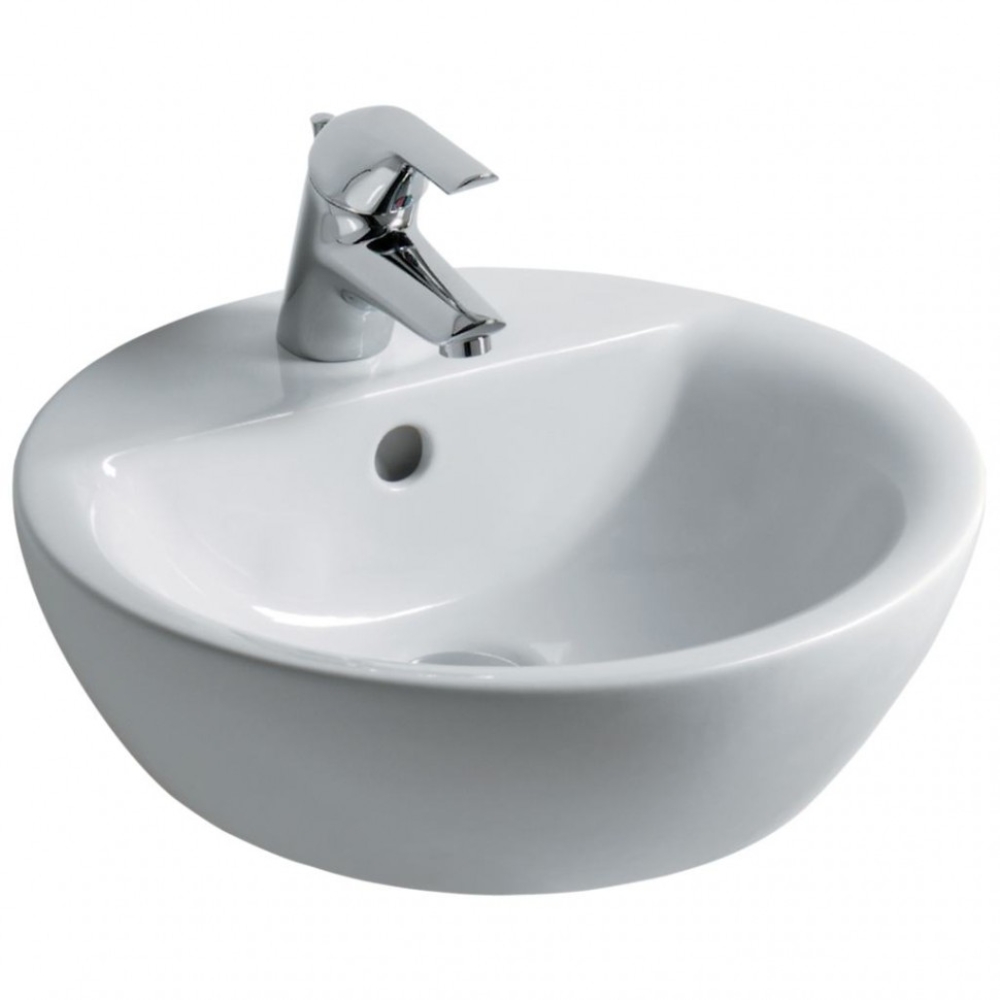 Раковина накладная Ideal Standard Connect Sphere E804001 430*430 мм (белый)