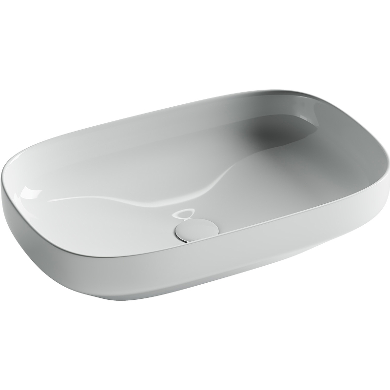 Раковина накладная Ceramica Nova Element CN5030 600*380 мм (белый)
