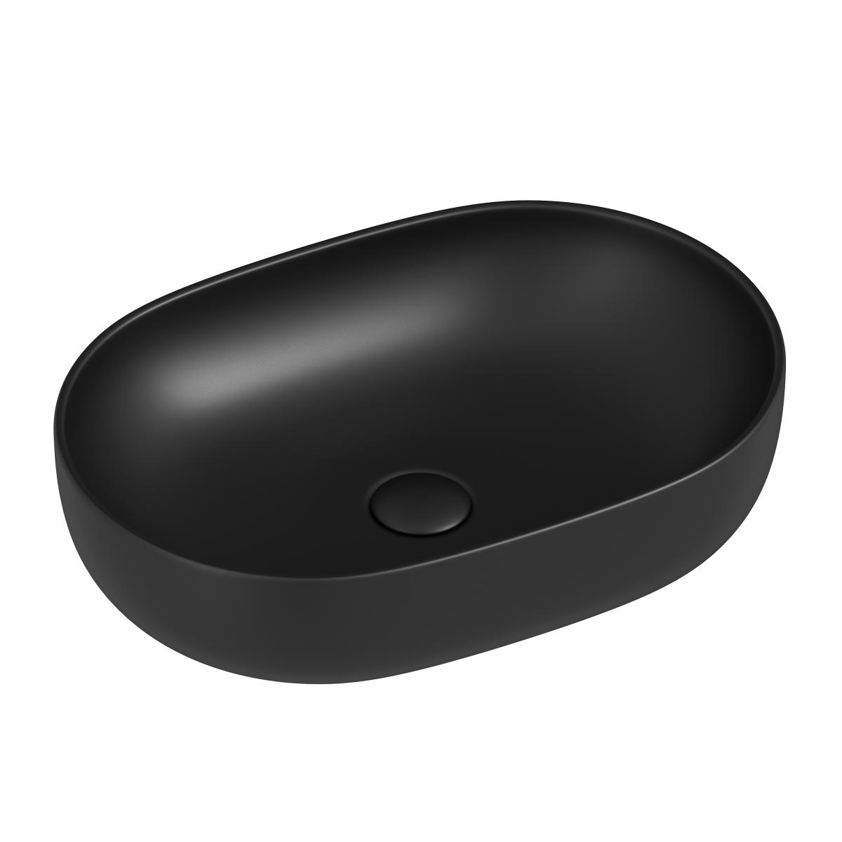 Раковина Ceramica Nova Element CN6047MB 600*415 мм (черный матовый)
