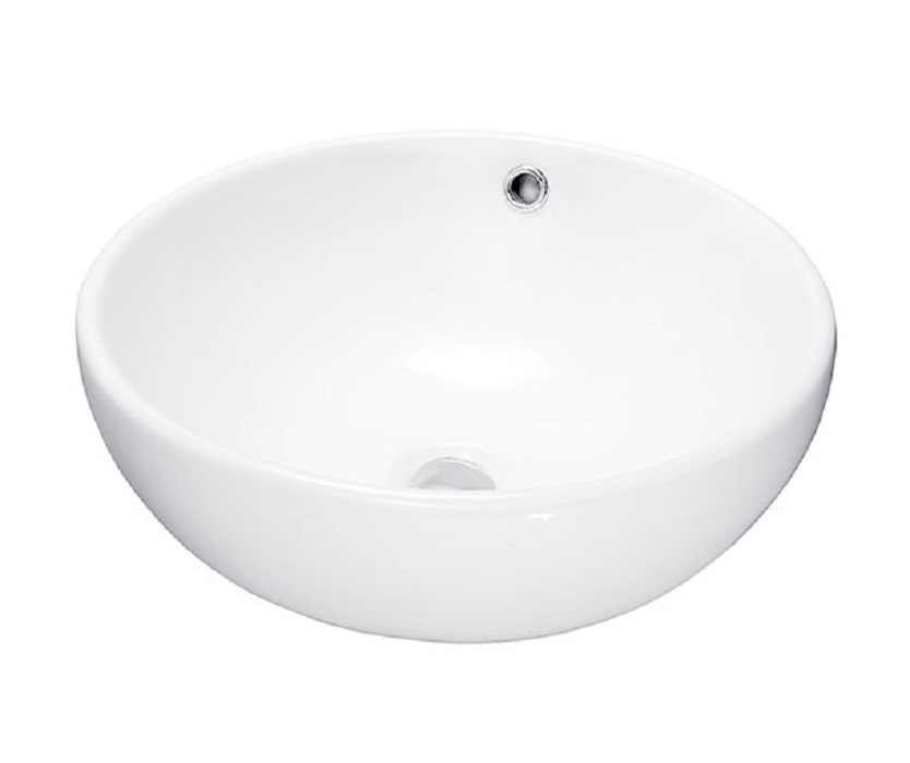 Раковина Bravat Circle C22283W-ENG 435*435 мм (белый)