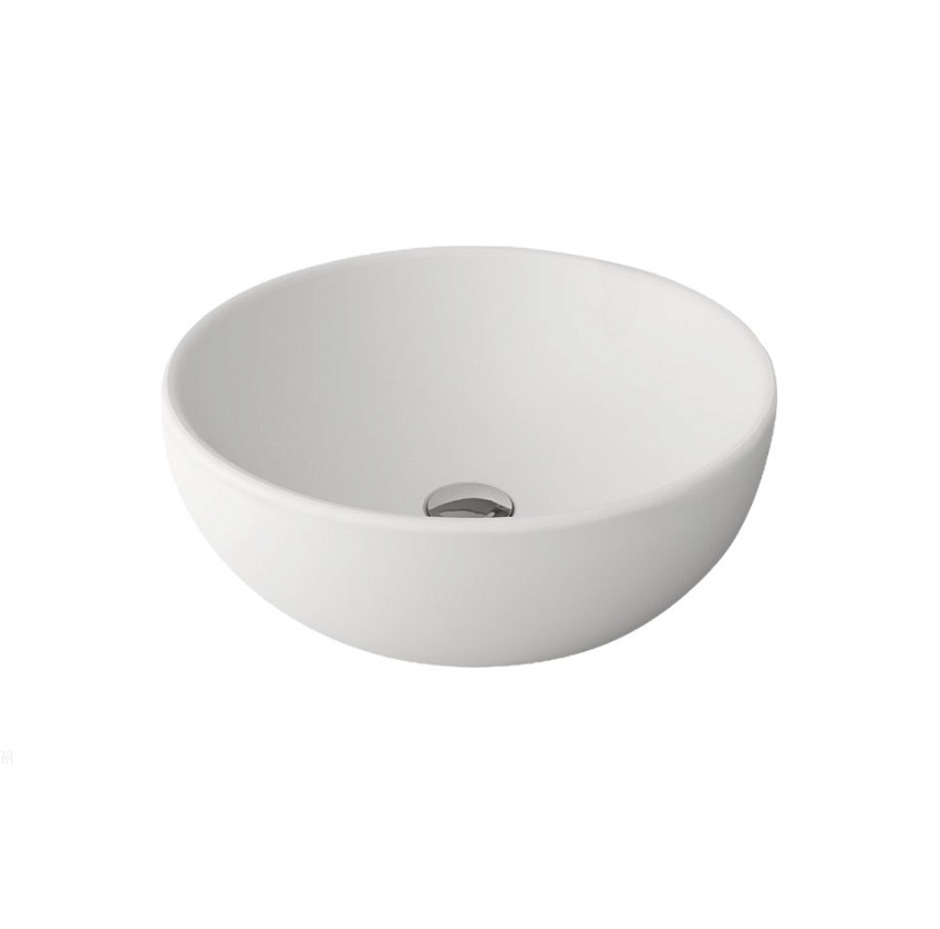 Раковина накладная Bocchi Roma 1119-002-0125 450*450 мм (белый матовый)