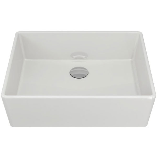 Раковина накладная Bocchi Milano 1215-019-0125 500*400 мм (белый)
