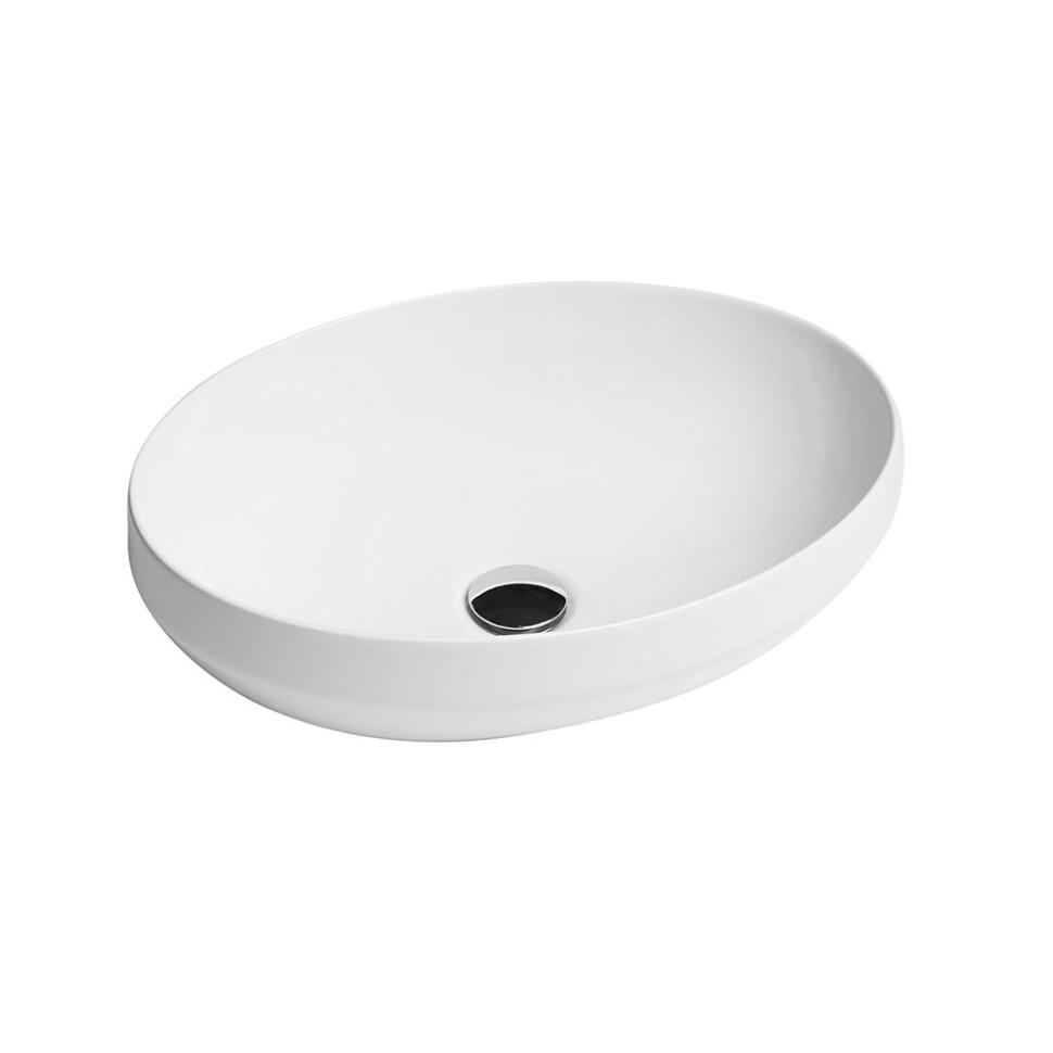 Раковина накладная Paini Decus 8510012 500*350 мм (белый матовый)