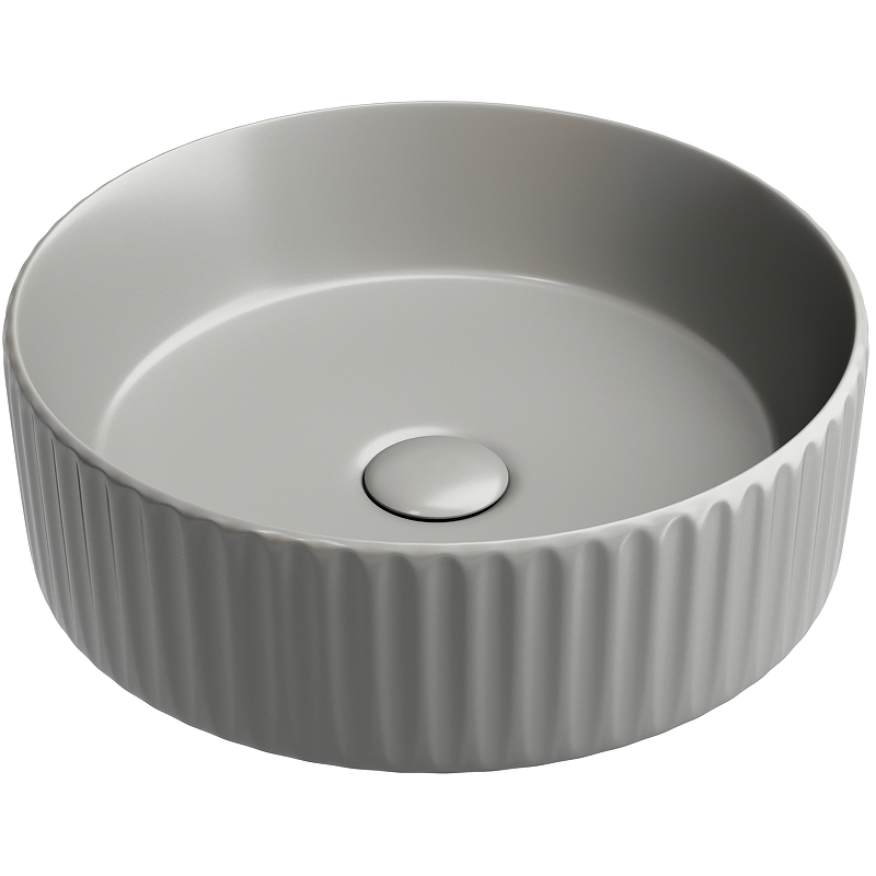 Раковина накладная Ceramica Nova Element CN6057MH 360*360 мм (серый матовый)
