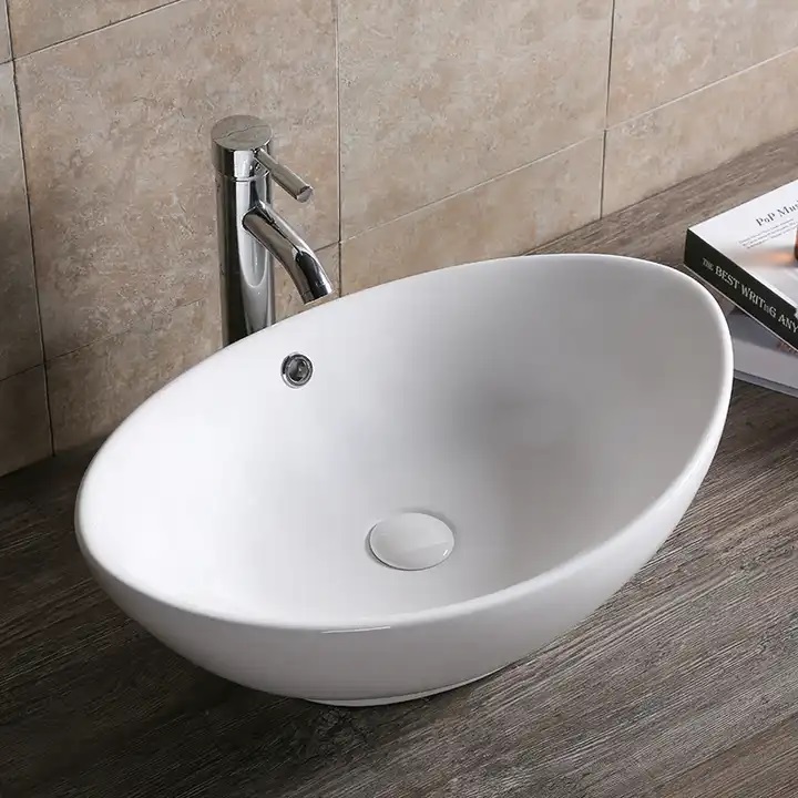 Раковина накладная Cerutti SPA CR7027 590*385 мм (белый)