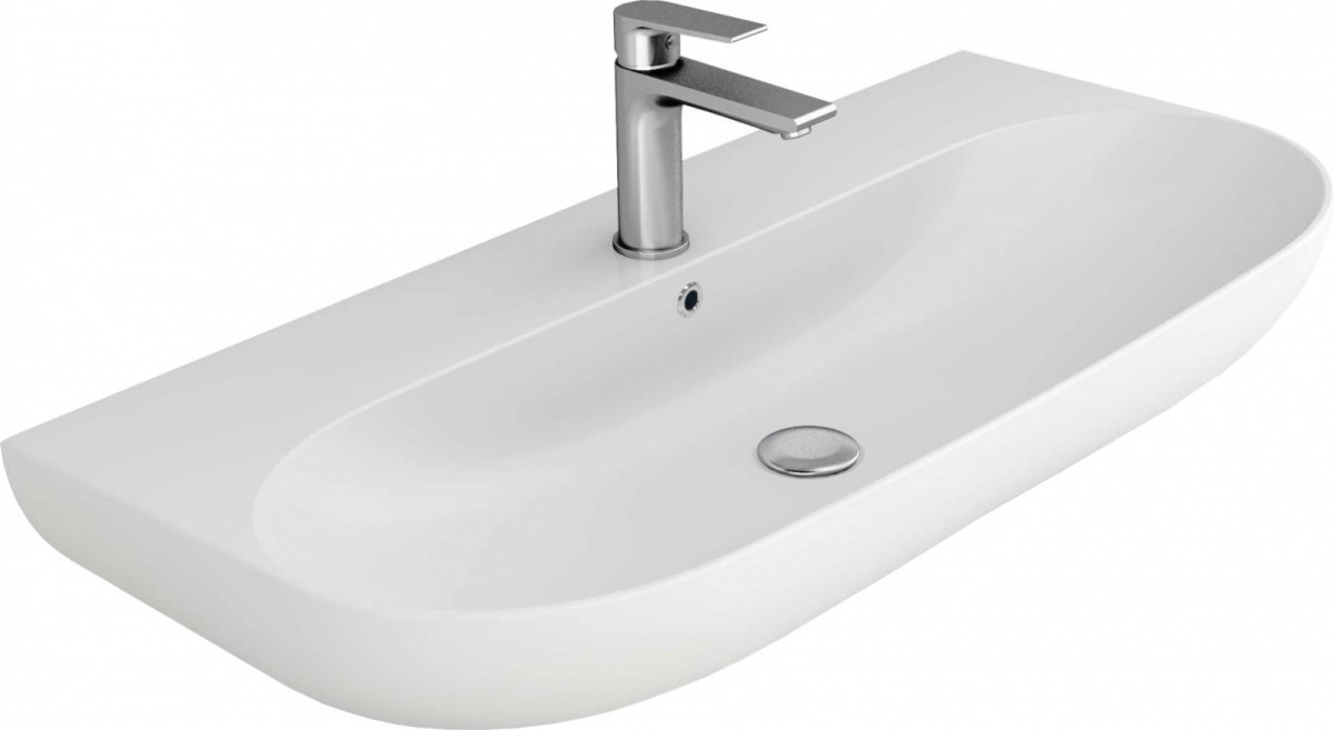 Раковина Bien Vokha MDLS09001FD1W5000 900*420 мм (белый)
