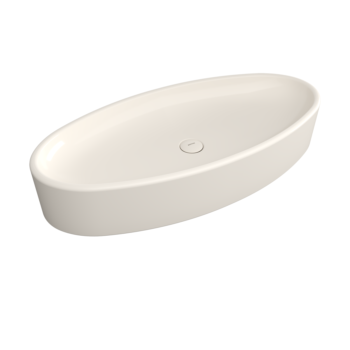 Раковина накладная Bocchi Vessel Lavabo 1014-014-0125 850*395 мм (кремовый)