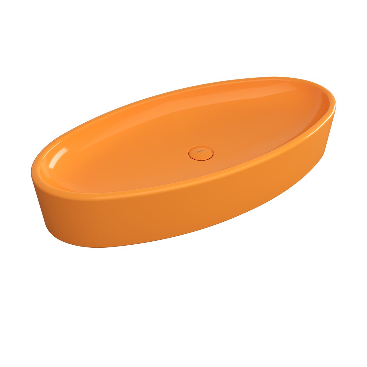 Раковина накладная Bocchi Vessel Lavabo 1014-021-0125 850*395 мм (мандариновый)