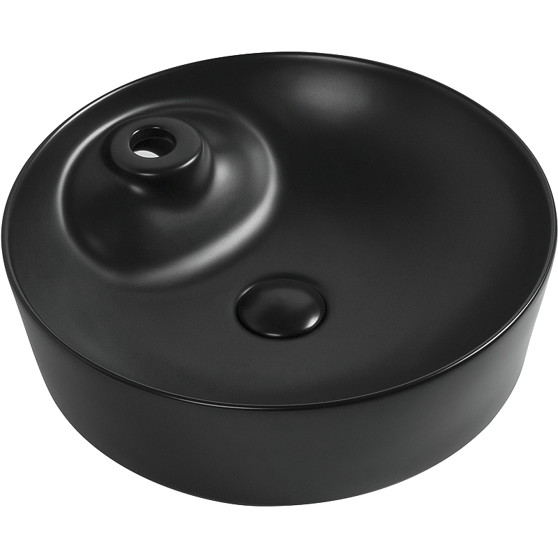Раковина Aquanet Moon-2-MB 430*430 мм (черный матовый)
