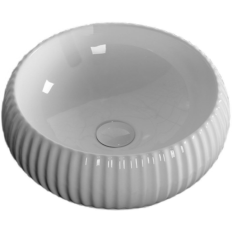 Раковина накладная Cerutti SPA CR0007 405*405 мм (белый)