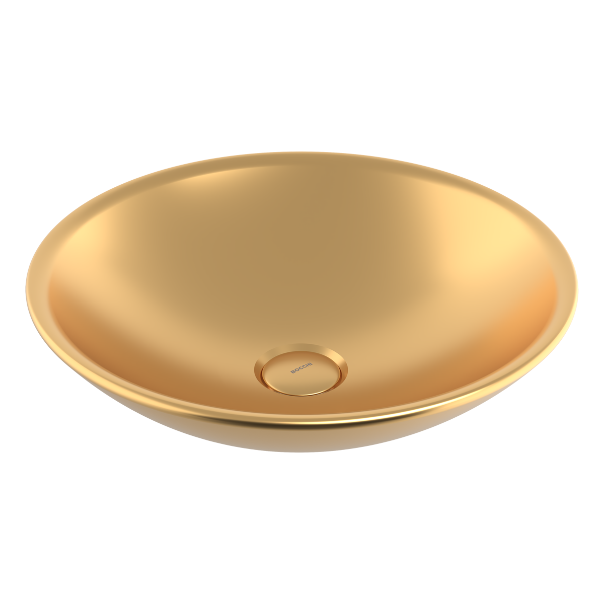 Раковина накладная Bocchi Lucca D400, H100 1120-403-0125 400*400 мм (золото матовое)