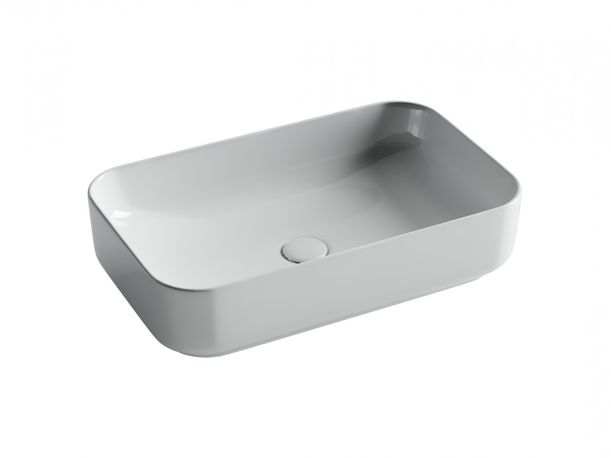 Раковина накладная Ceramica Nova Fonte CN5044 605*375 мм (белый)