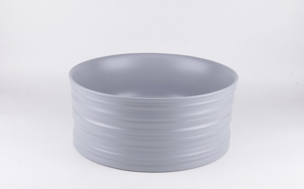 Раковина Gid Gm969 410*410 мм (серый матовый)