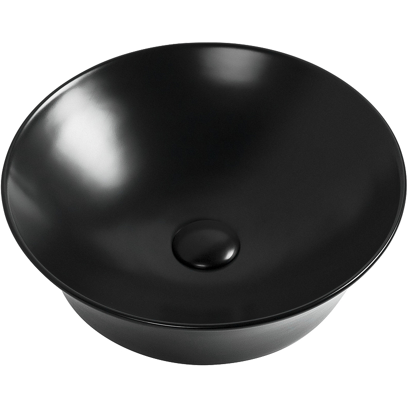 Раковина Aquanet Smart-1-MB 420*420 мм (черный матовый)