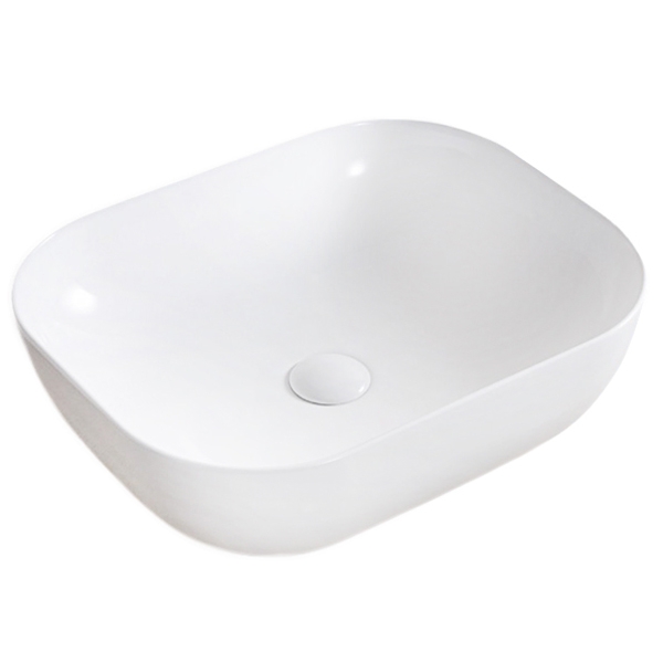Раковина накладная BelBagno BB1302 500*400 мм (белый)