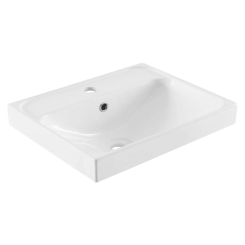 Раковина накладная Aquanet Flash Mini 342052 508*405 мм (белый)