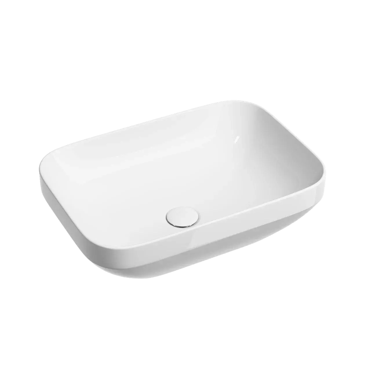 Раковина накладная Ceramica Nova Element CN6055 500*359 мм (белый)
