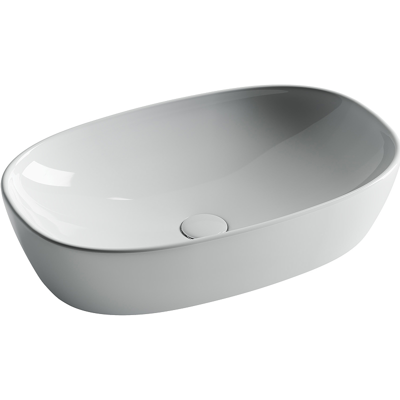 Раковина накладная Ceramica Nova Element CN5039 600*380 мм (белый)