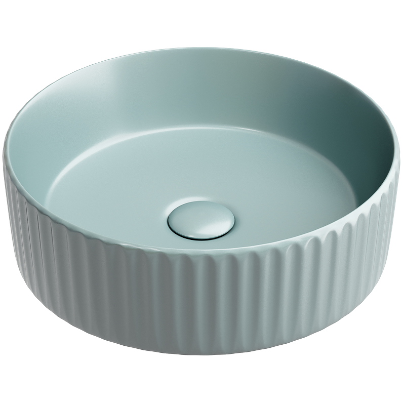 Раковина накладная Ceramica Nova Element CN6057MLG 360*360 мм (зелёный матовый)