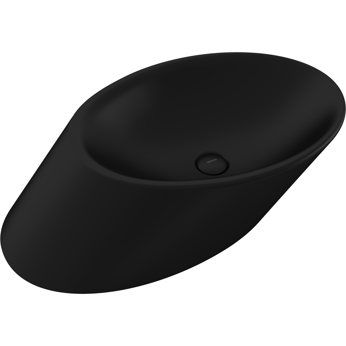 Раковина накладная Bocchi Vessel Lavabo 1013-004-0125 720*400 мм (черный матовый)